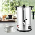 thumbnail image 4 of 1000W Percolator Coffee Pot Tea Urn Coffee Maker, 8L/270Oz Stainless Steel Electric Commercial Coffee Urn for Home,Party,Office,Wedding,Automatic Coffee Brewing, Temperature Adjustable (12L), 4 of 9