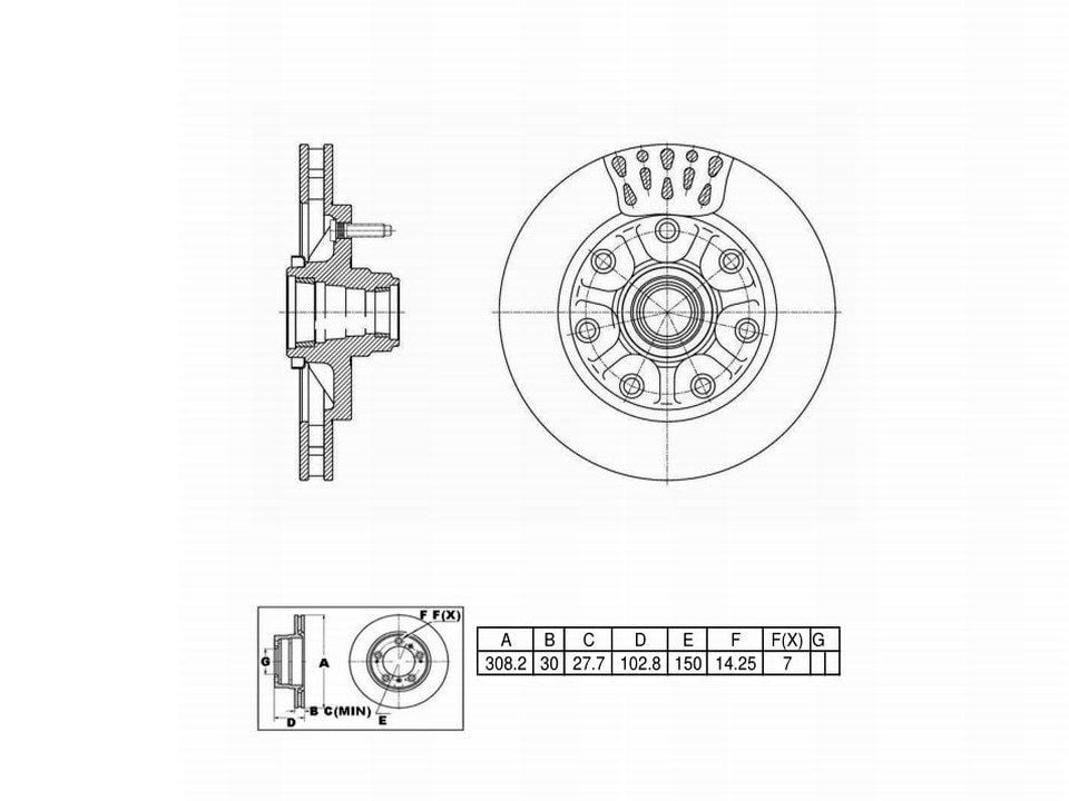 Winstop Brake Kits, Front WSK313, Ford F-150 1999-1997