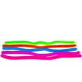 thumbnail image 4 of Paquete de 5 cuerdas elásticas para inquietos/juguetes sensoriales (sin BPA/ftalatos/látex) - ¡Se estira de 10 pulgadas a 8 pies! ¡Color aleatorio! Ormromra WRMH-195, 4 of 4