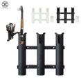 thumbnail image 2 of Luxtrada Sports Heavy Duty 3 Pole Tube Assembly Rack Fishing Rod Holder, 2 of 9
