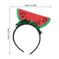 thumbnail image 2 of Milisten Headband De Sandía Con Lentejuelas Accesorio Para Fiesta Hawaiana Y Fotos, 2 of 8