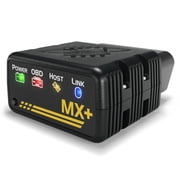 Bluetooth MX+ OBD2 Scanner, Wireless Vehicle Diagnostic Tool for iOS Android and Windows, Code Reader with Real-Time Data, Check Engine Light Reset and Performance Monitoring