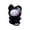 A003- Style C, variant on Cute Halloween Decor 1.5 X 1 Inch Mini Bunny Pumpkin Figurine Spooky Halloween Decor for Tiered Tray Halloween Party Favor 1 Pack