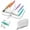 Grey, variant on Waterproof Pill Pouch Set 14 Pack, Portable Travel Medicine Organizer