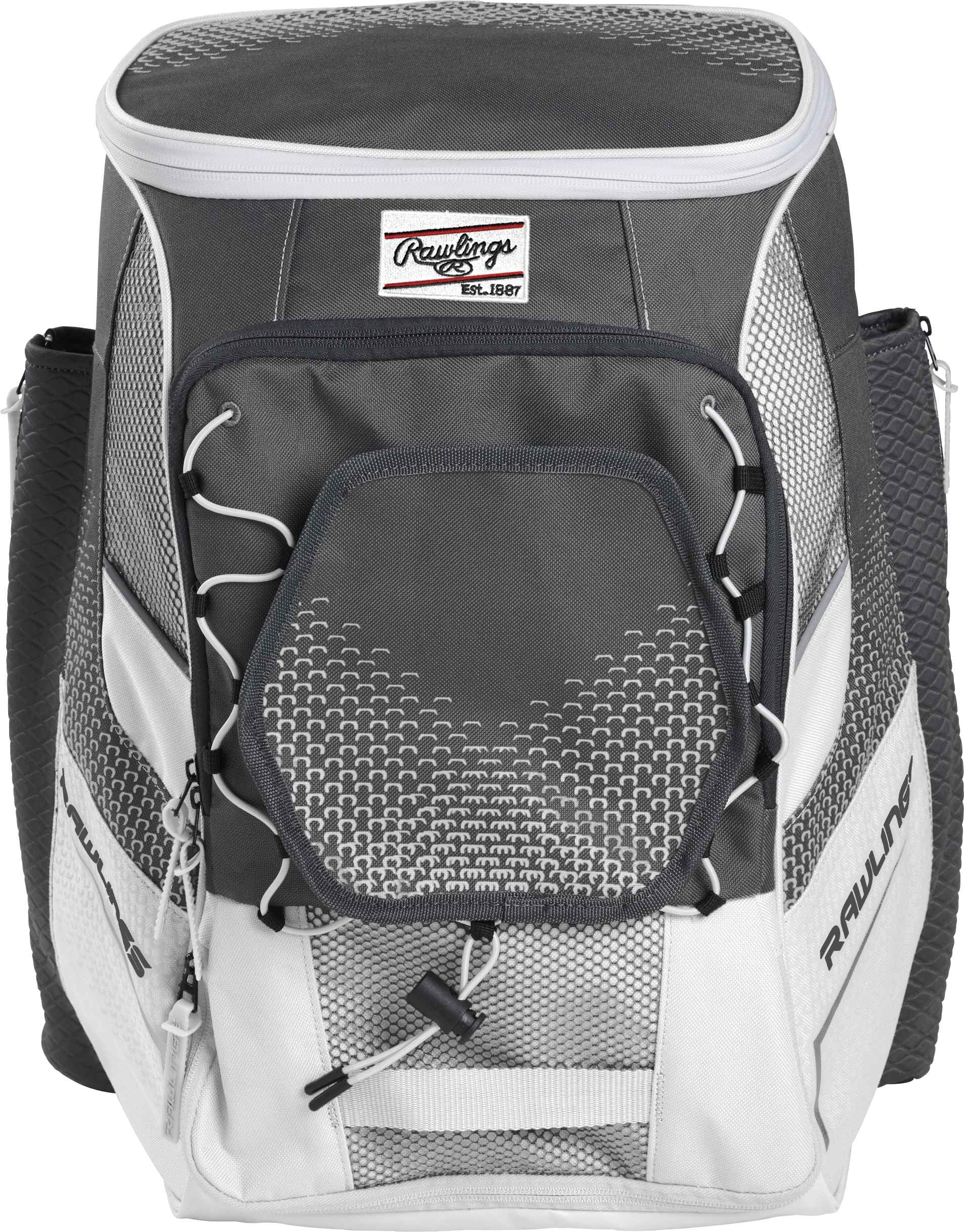 No Errors Sports Rookie Baseball & Softball Backpack - Youth Bat Bag With Fence Hooks & Helmet Compartment
