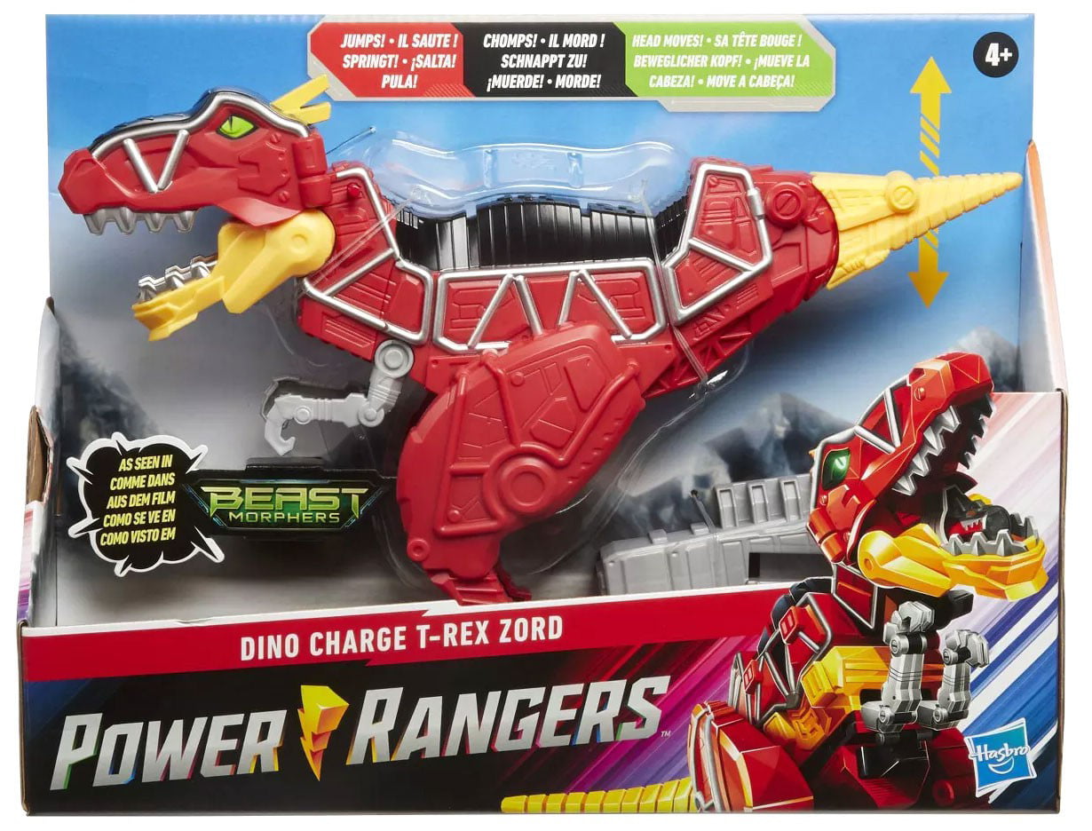Tracked P&P Rare Power Rangers T Rex  Dino Super Charge Red Ranger 