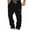 Black, variant on Mens Sweatpants Men Joggers Mens Lined Sweatpants Wide Straight Leg Pants Bottom Sweatpants Joggers Pants Workout High Waisted Yoga Pants With Pockets