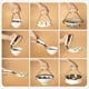 thumbnail image 5 of Cateissary Pinza plegable para cuenco caliente, pinzas para platos, Clips estables de alta resistencia, vaporera antideslizante, suministros para Organizadores de utensilios de cocina Cateissary HA080026-00B, 5 of 6