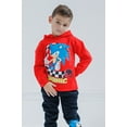 thumbnail image 2 of SEGA Sonic The Hedgehog Fleece Pullover Hoodie and Pants Outfit Set Little Kid to Big Kid, 2 of 5
