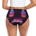 thumbnail image 3 of Womens Underwear - Light Bulb happy birthday No Show Seamless Underwear for Women, Stretch Women's Panties, Hipster Soft Comfort Ladies Panties Bikini Underwear Briefs, 3 of 6