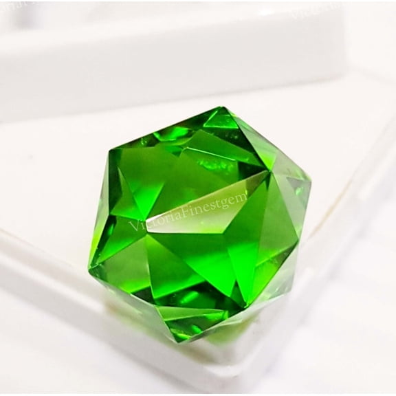 50 Ct Glorious Green Topaz Fancy Shape Glass Field Loose Gemstone For Pendent Use Excellent Cut Green Topaz Loose Birthstone 19x19x19mm