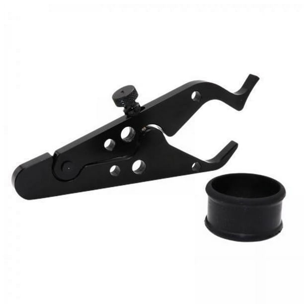 4x Bloqueo Del Acelerador de La Motocicleta Mango de Aluminio Abrazadera de Control de Crucero Negro Pesado 4 piezas