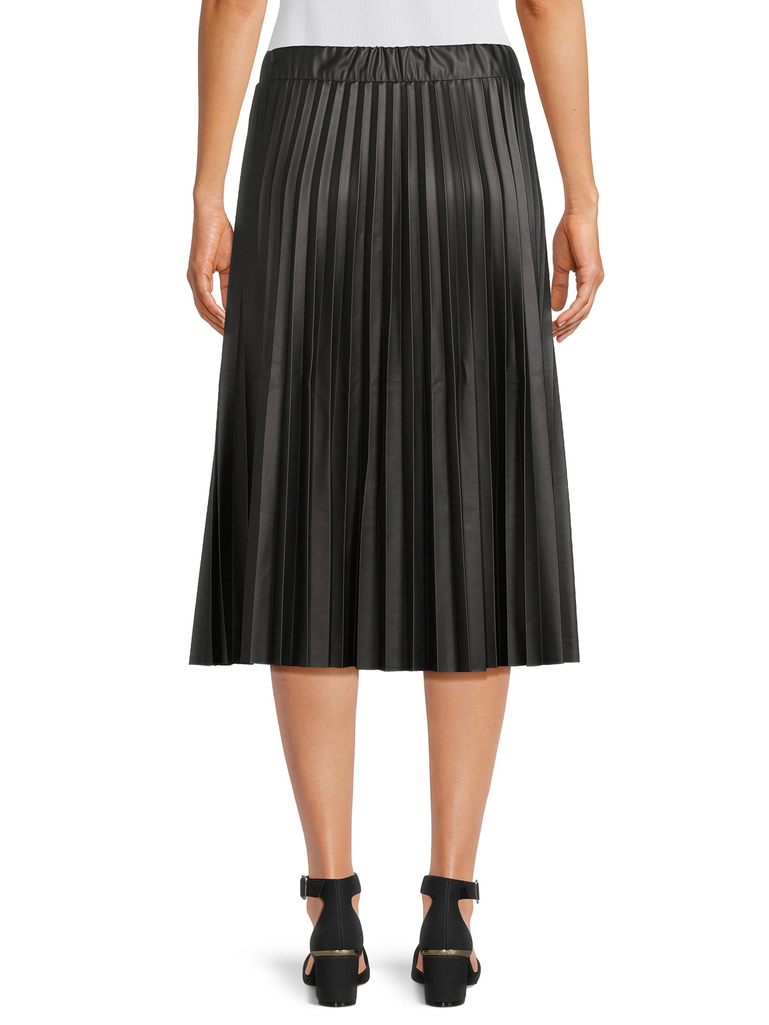 Faux skirt pleated trousers スラックス 64d083f2-fb45-40ec-a3f6-