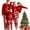 Red Kids, variant on GRNSHTS Family Matching Christmas Pajamas Set Blue Xmas Pjs Set Adults Kids 2PCS Christmas Tree Sleepwear Nightwear (Dad,2XL)