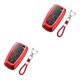 thumbnail image 2 of Kenally Cubierta de la llave del coche Llaves de control remoto del vehículo Estuche protector Automóvil Reemplazo de la pieza Reemplazo para Rojo 2piezas Kenally CBP449106, 2 of 5