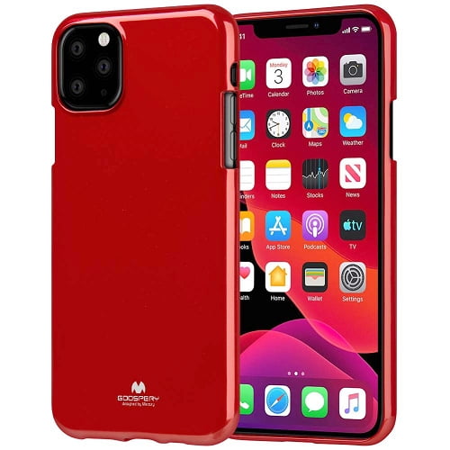 TopSave Goospery Soft TPU Jelly Case For Iphone 11 Pro(5.8"),Red