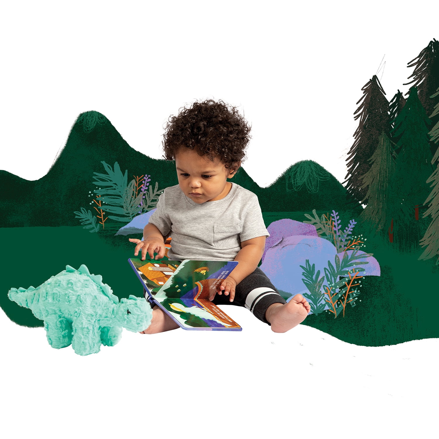 Manhattan Toy Little Jurassics Chomp Dinosaur Stuffed Animal