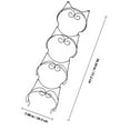 thumbnail image 2 of BESTYASH Organizador De Pared Para Toallas Con 4 Niveles Almacenaje Plateado, 2 of 8