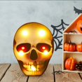 thumbnail image 4 of GiLiling Halloween Modeling Light Battery Decoration Light Pumpkin Ghost Skull Night Ligh LED Desk Lamp Decorative Battery Operated Night Lights for Bedroom Table Indoor Outdoor Home Bar Party Gift, 4 of 7