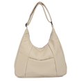 thumbnail image 1 of Bolso Mano Moderno Hojaldre Hambre Acolchado para Mujeres Grandes, 1 of 9