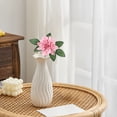 thumbnail image 2 of Silk Dahlia Artificial Flowers 11 Inch Long Stem - Fake Flowers for Wedding Bouquets,Home Decor,Fall Decor,Table Arrangements - Realistic Looking Faux Dahlia Floral Stems, 2 of 4