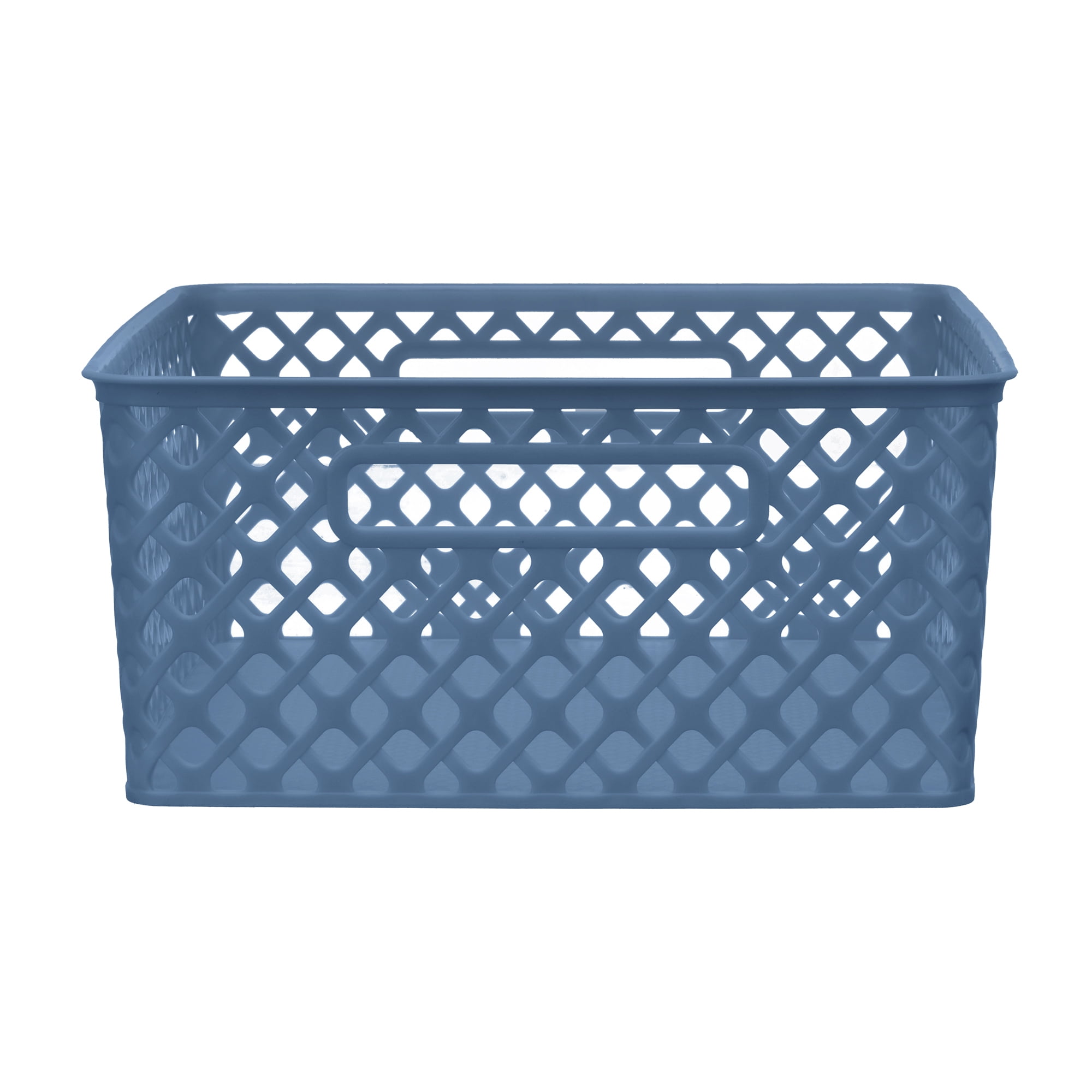 Large Deco Basket Moonlight Blue, Pack of 2