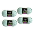 thumbnail image 2 of 4 rollos de hilo luminoso BLESIY hilo de crochet 70 m por rollo Azul, 2 of 8