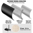 thumbnail image 4 of VEVOR 12" Outdoor Pizza Oven Portable Wood Pellet Pizza Oven Camping w/ Rotation, 4 of 10