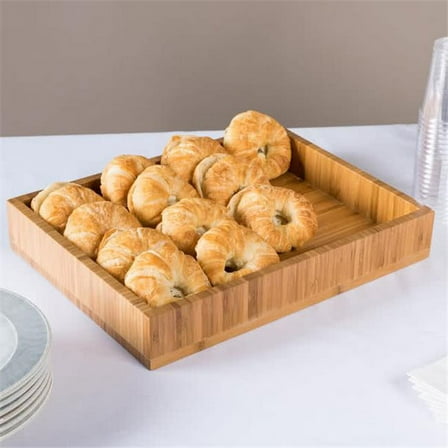 Cal Mil 1339-60 Bamboo Display Tray - 16 x 11 x 2 in.