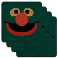thumbnail image 1 of Sesame Street Grover Face Low Profile Novelty Cork Coaster Set, 1 of 4