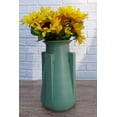 thumbnail image 7 of Ebros Teco Art Pottery by Frank Lloyd Wright Matte Vase (Buttress 4 - Green), 7 of 7