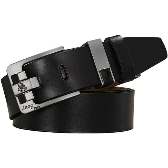 Sujetador cuero metal elegante BeltStyleBlack 1Pza 115cm Negro Cuero/Metal Masculino. Aero X MXTBU-007