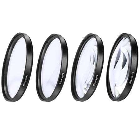 LeeQinersw Close-up Kit +1 +2 +4 +10 Lens Set Macro Conversion Lens Professional 67mm