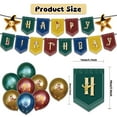 thumbnail image 4 of 30PCS For Harry Theme For Potter Birthday Party Decorations,With 1 Happy Birthday Banner Garland,16 Balloons,13 Cupcake Toppers for Party Supplies, 4 of 4