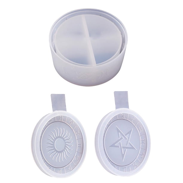 Caja De Almacenamiento De Fundición De Resina De Silicona Del Zodiaco, Bandeja Rodante Decorativa Hecha A Mano Para Contenedor De Joyería Diy, Decoración De Escritorio Eigraketly HA012899-00