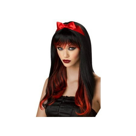 California Costumes Red & Black Enchanted Tresses Wig 70040CAL Red/Black