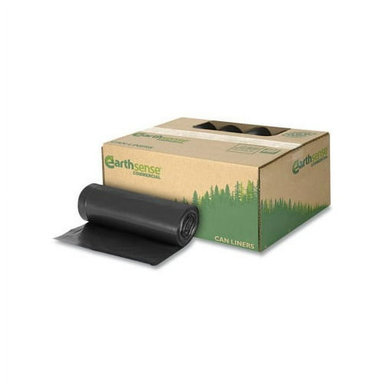 Linear Low-Density Can Liners, 60 gal, 1.25 mil, 38 Linear Low-Density Can Liners, 60 gal, 1.25 mil, 38