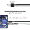 thumbnail image 4 of Cable de conexión para guitarra Augioth PS40 de 30 cm Performance, paquete de 2, 4 of 8