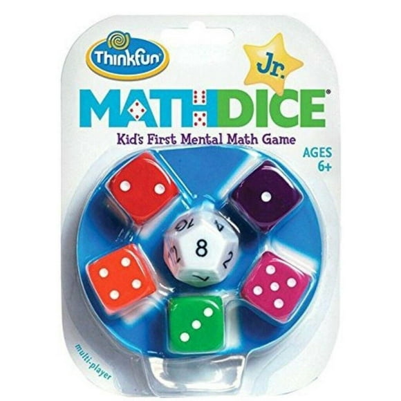 Thinkfun - Math Dice Jr. Brainteaser, A game that makes math fun!