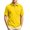 #A02-Yellow, variant on Oazcsf Golf Polos for Men Short Sleeve Button Down Polo Shirt Collared Casual Lightweight Tshirts Slim Fit Summer Classic Golf Shirts with Pocket