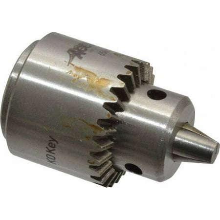 

Accupro JT0 1/64 to 5/32 Capacity Tapered Mount Drill Chuck Keyed 22mm Sleeve Diam 38mm Open Length