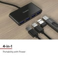 thumbnail image 3 of Staples TECH 4-Port USB 2.0 Hub Black (ST62379), 3 of 8