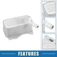 thumbnail image 3 of Automatic Engine Oil Cooler No.2761880001/A2761880001 for Mercedes-Benz C300 CLS400 Aluminum Silver Tone, 3 of 7