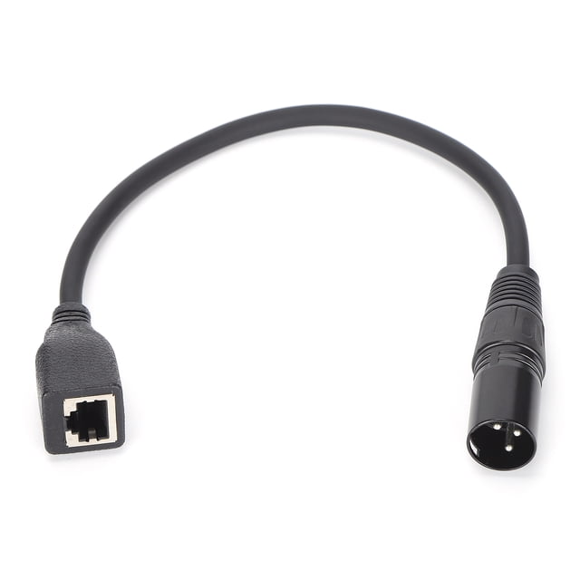 Cable adaptador XLR a RJ45 con conector de cobre libre de oxígeno de alta calidad para transmisión de audio