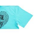 thumbnail image 7 of Anbech Graphic Beautiful Love Womens Shirt Print Short Sleeve Casual Tee, 7 of 7