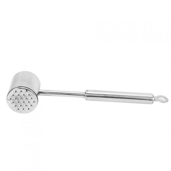 Meat Hammer,Stainless Steel Meat Tenderizer Meat Tenderizer Meat Tenderizing Tool Highly Versatile