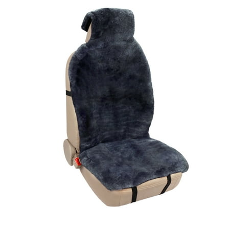 Leader Accessories Auto Genuine Australian Sheepskin Seat Covers Front Bucket Seat Protector Car Seat Cushion Universal Fit Cars Truck