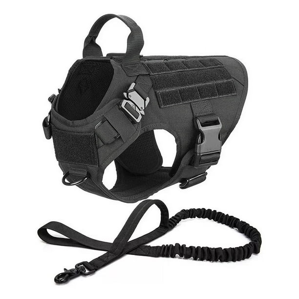 Collar Grande Para Perro, Conjunto De Arnés Y Correa Para Pe