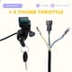 thumbnail image 4 of Acelerador de Pulgar para Bicicleta Eléctrica/Scooter Eléctrico (12 V/24 V/36 V/48 V/60 V/72 V/84 V/96 V, con Pantalla LCD), 4 of 5