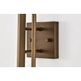 thumbnail image 6 of 60/7749 Nuvo Lighting Terrace - 1 Light Wall Sconce In Contemporary Style-24 Inches Tall and 4.5 Inches Wide-Natural Brass Finish, 6 of 21